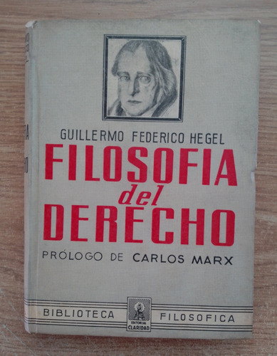 Filosofía Del Derecho Guillermo Federico Hegel Más 1 Regalo 