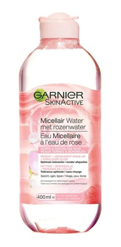 Imagen 1 de 1 de Agua Micelar Garnier Rosas 400ml