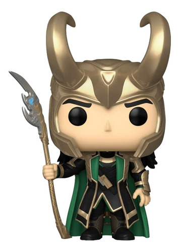 Funko Pop! Loki Con Cetro Marvel Avengers Glow #985