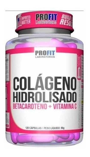 Imagen 1 de 2 de Colageno Hidrolizado Pro Fit + Vitamina C 120 Cápsulas