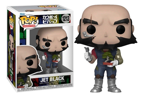 Funko Pop Animation Cowboy Bebop Jet Black W/bonsai 1213