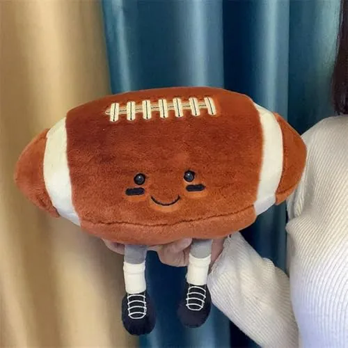 Pelota De Rugby De Peluche De 13 Pulgadas, Divertido Y Suave