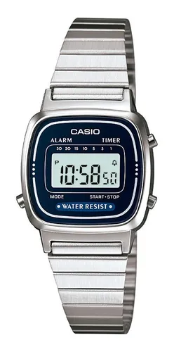 Casio outlet color plata