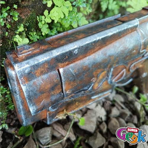 Fallout - Réplica Do Blaster De 10mm Em Impressão 3d
