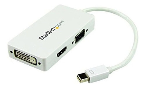 Adaptador De Viaje A / V: 3 En 1 Mini Displayport  Vga Dvi