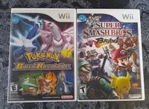 Comprar Cajas Nintendo Wii Vacias Pokemon Super Smash Bros Brawl