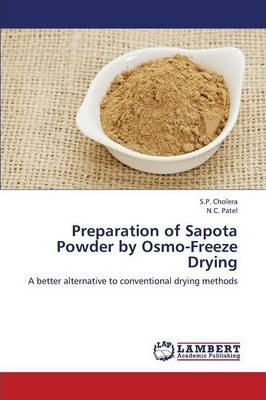 Libro Preparation Of Sapota Powder By Osmo-freeze Drying ...