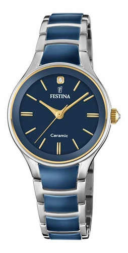 Reloj Festina Mujer F20474.3 Ceramica Azul X Local