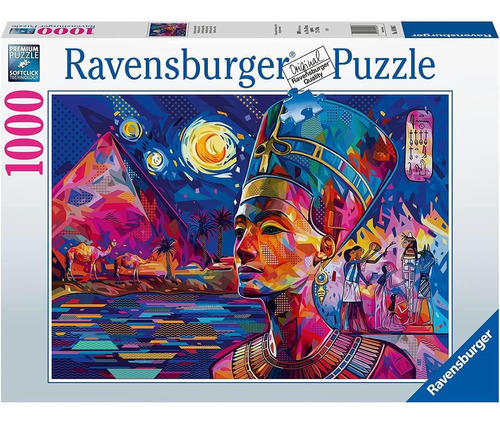 Rompecabezas Nefertiti En El Nilo 1000 Piezas Ravensburger