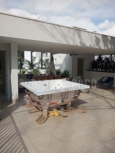 Sobrado Em Condomínio Fechado, Alto Padrão, 3 Suítes, 4 Vagas, Alto Da Boa Vista. Pronto Para Morar - Cf65982