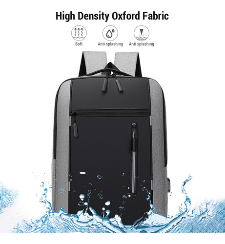 Mochila Ejecutiva Profesional Con Dos Bolsas De Hombro Para