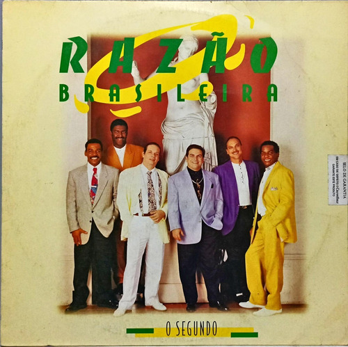  Razão Brasileira Lp 1994 O Segundo Emi-odeon C/encarte 3700