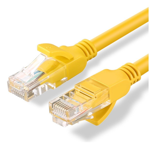 Cable De Red Utp Cat 5e Amarillo Modelo Nw103 5mts Ugreen