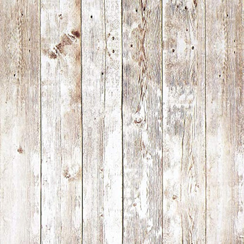 Papel Vinilo Autoadhesivo Tipo Madera Envejecida(17.7''x197'