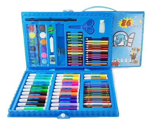 Set De Dibujo De 86 Piezas Infantil 