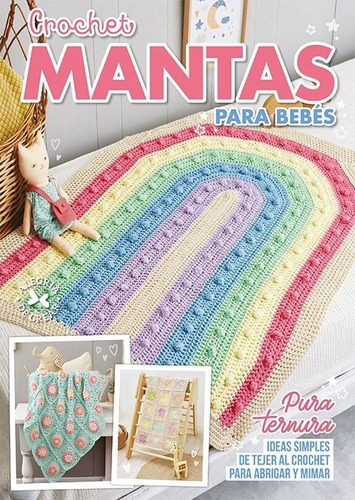 Revista Crochet Mantas Para Bebes- Arcadia Ediciones