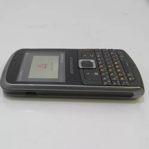 MOTOROLA EX115 MOTOKEY CINZA C/ CÂMERA 3MP, DUAL CHIP, MP3, FM, BLUETOOTH