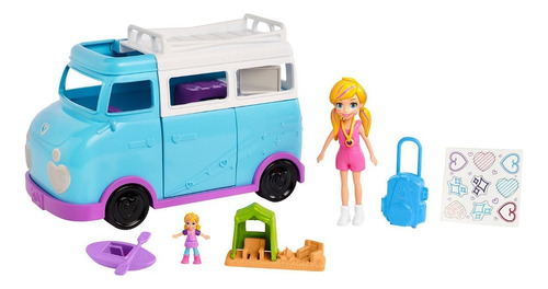 Polly Pocket! - Camioneta De Campamento Ftp74