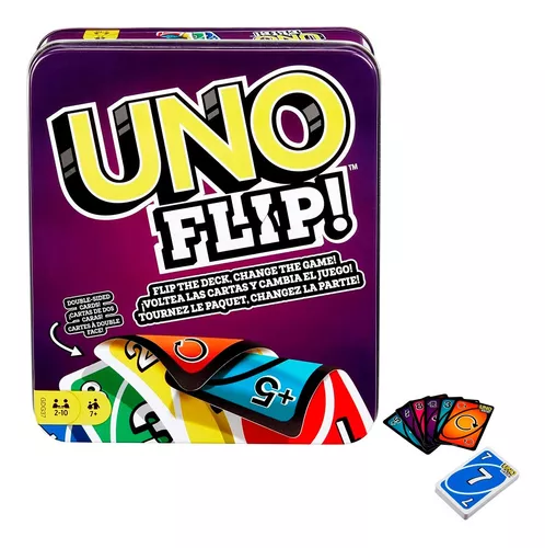 Jogo de Cartas Uno Flip - GDG37 - Mattel - Real Brinquedos