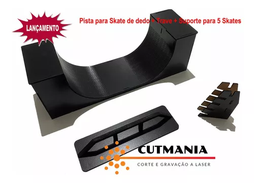 Pequenos Reparos Grandes Soluções: Pista de skate de dedo