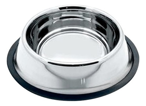 Comedouro Tigela Pote De Raçãoe Água De Inox Pet - 900ml