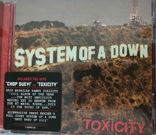 System Of A Down Toxicity Cd Original