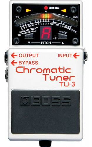 Pedal Afinador Boss Tu-3 Chromatic Floor Tuner