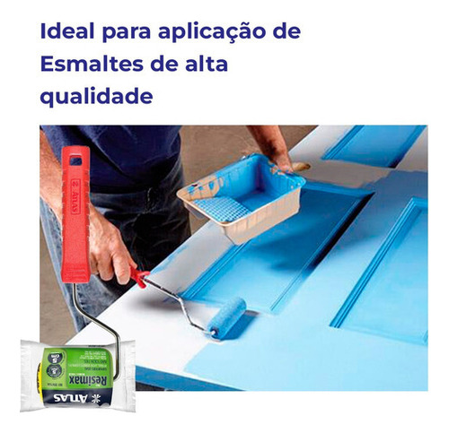 Rolo P/ Pintura Resimax La Sintetica 5cm