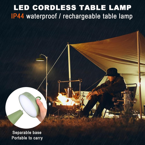 Linterna De Mesa Led Portátil, Recargable, Táctil, Moderna,