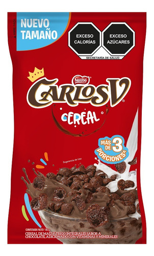 5 Pzs Nestle Cereal De Maíz Trigo Integral Chocolate Carlos