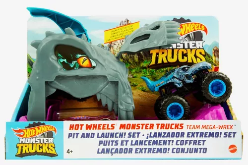 Pista Hot Wheels Monster Truck Mega W-Rex