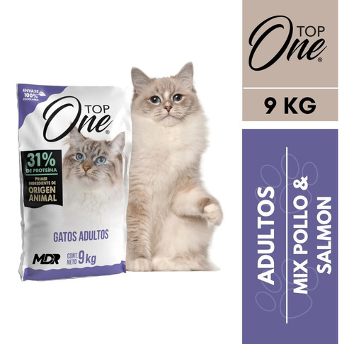 Alimento Top One Gato Adulto 9kg | Mdr