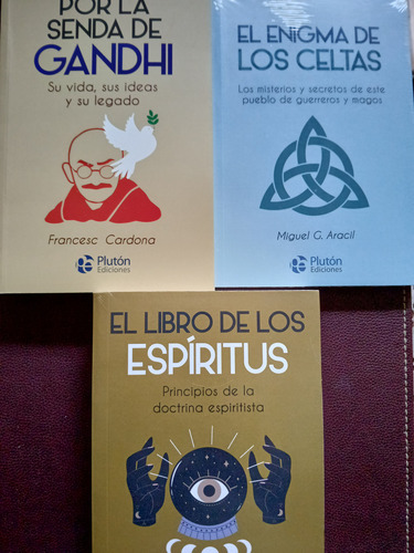 Senda De Gandhi/enigma Celtas/libro De Los Espiritus.pack 3