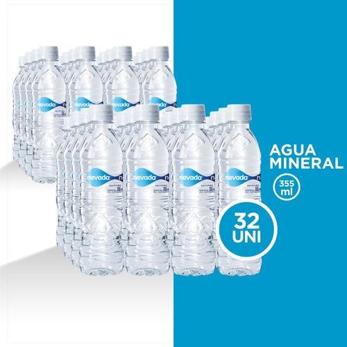 Agua Nevada Pet 355ml 32 Unidades. 