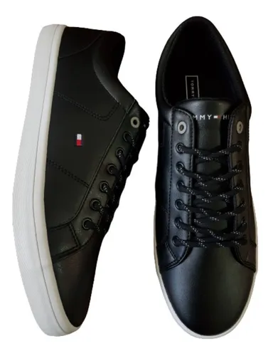 Interpretar comportarse familia Tenis Tommy Hilfiger Negros Hombre Originales Howell Sneaker | Envío gratis