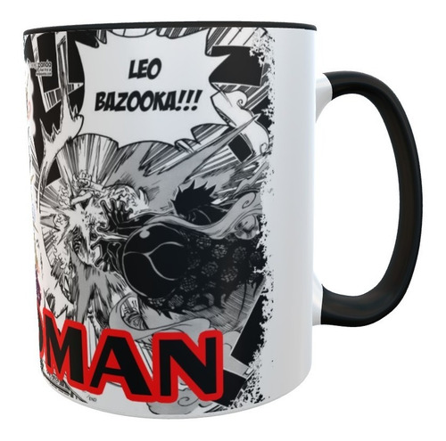 Taza Luffy One Piece - Boundman Negra