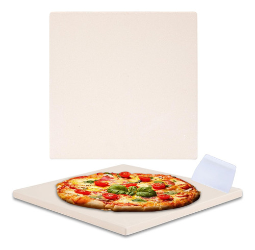 Piedra Pizza De 10 X10.4 X0.5  Horno Tostador | Piedra ...