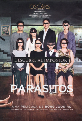 Parasitos Parasite Pelicula Dvd