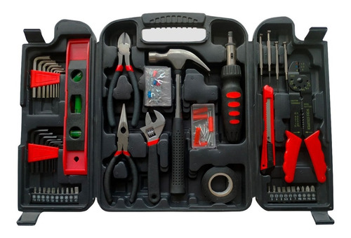 Imagen 1 de 9 de Kit De Herramientas Maletin 50 Piezas + Accesorios Pektra