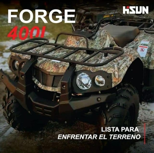 Imagen 14 de 19 de Cuatrimotos Hisun Made In Usa 400cc 4 X 4 Inyect 2021 0 Km