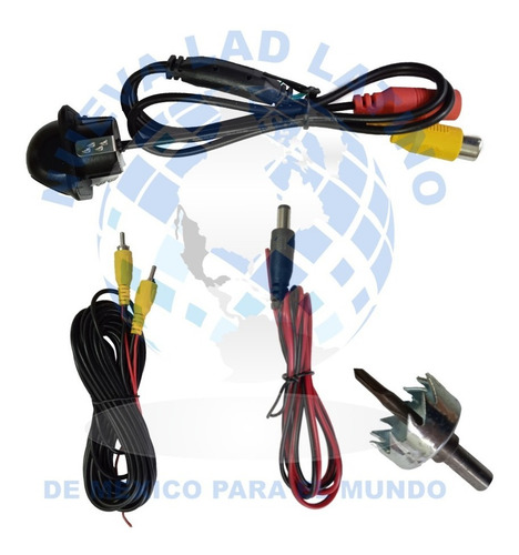 Imagen 2 de 3 de Cámara De Reversa De Domo Redondo Con Líneas Móviles