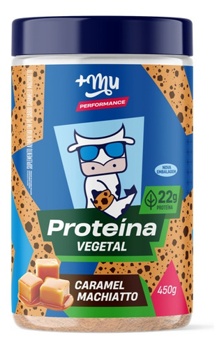 Proteína Vegetal Caramelo Machiatto 450g +Mu