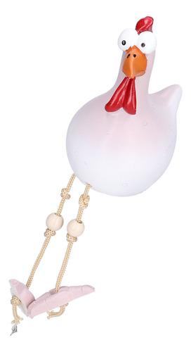 Adornos De Gallo De Resina De 8,1 X 9,6 Pulgadas, Fuertes Y