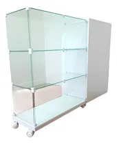Comprar Balcão Caixa Valet Fechadura Modulado Vidro Frete Grátis