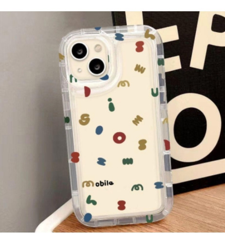-funda De Silicone Colchón Aire Transparente Para iPhone Case