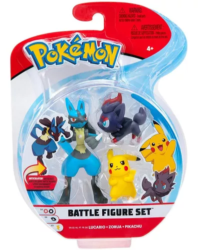 Genuine tomy pokemon brinquedos batalha característica 3 figuras