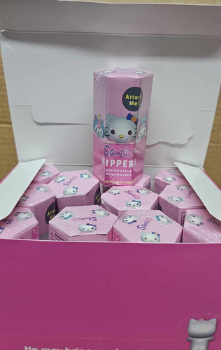 12 Figuras Mini Sanrio Hello Kitty Hippers Decorativas (Usado)