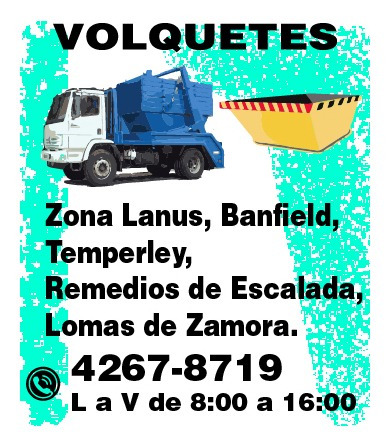 Imagen 1 de 1 de Alquiler De Volquetes Tamaño Grande En Zona Sur