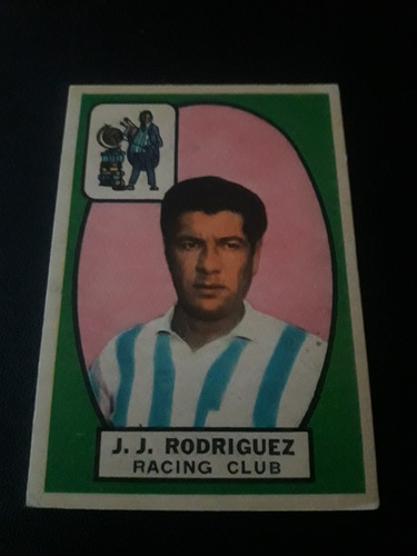 Campeon 1966. Figurita N° 83 Rodriguez Racing Club. Mira!!!!