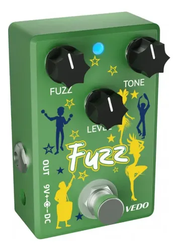 Pedal Vedo G600p Fuzz True Bypass Verde | Parcelamento sem juros